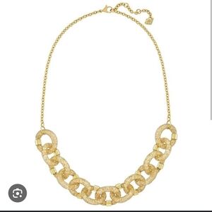 Swarovski 5165477 Stardust Link Crystal Necklace Jewelry Elegant Fashion Gold